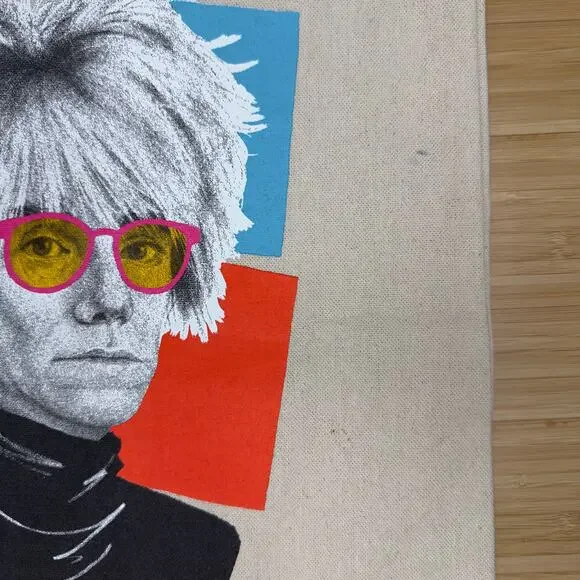 Astek x Terry Crews Andy Warhol Collaboration Promotional‎ Tote Canvas Bag Artsy - Picture 4 of 7